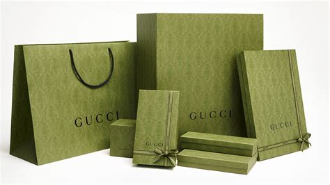 gucci eco packaging|Gucci signature packaging.